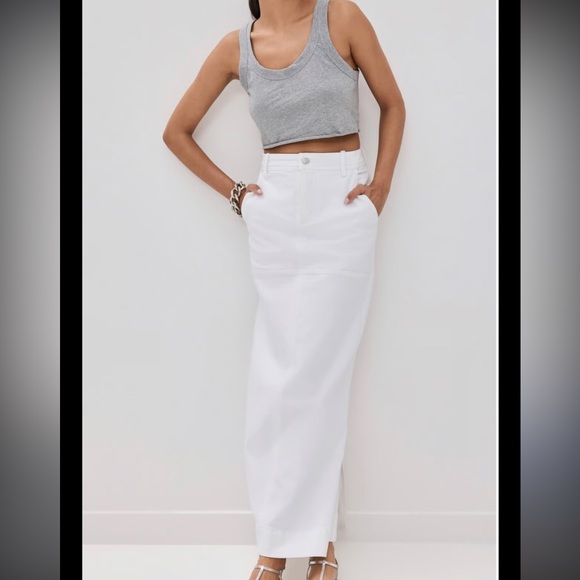 A.L.C. Dresses & Skirts - A.L.C. White High-Waist Maxi Skirt